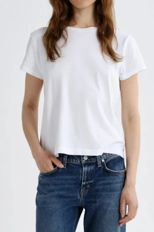 Adine Long Line Crew Tee made by Agolde