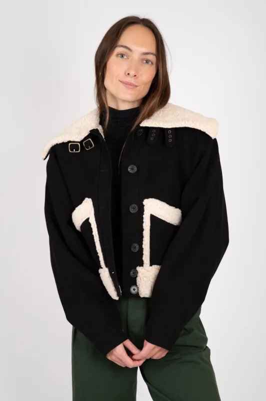 The Peak Coat sold by Hills Dry Goods