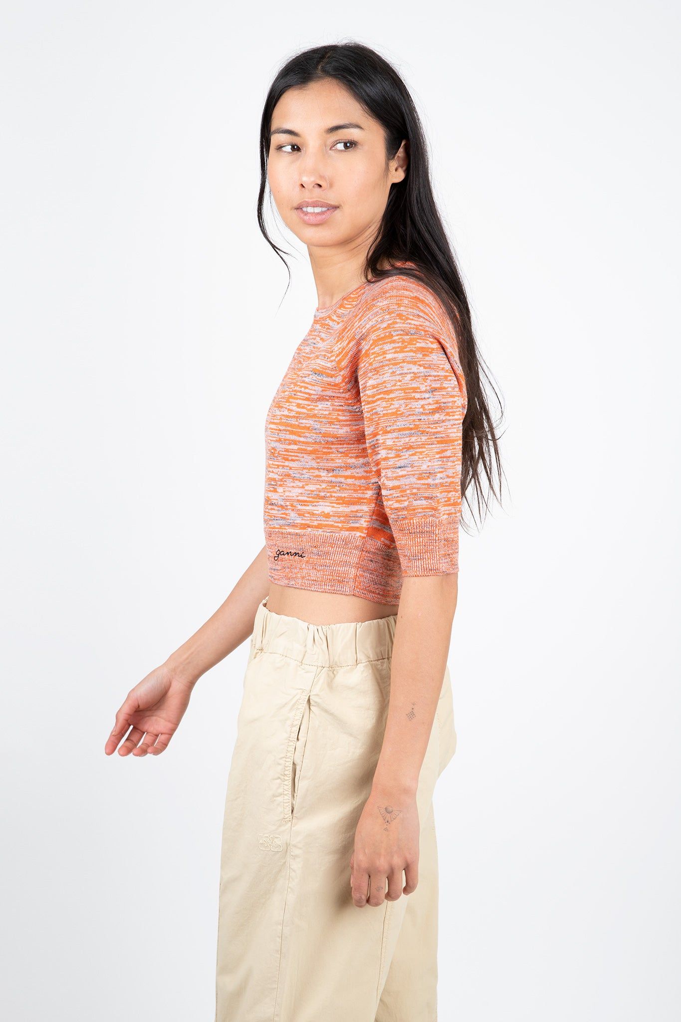 Merino Mouline Cropped Top sold by Hills Dry Goods product image thumbnail 2