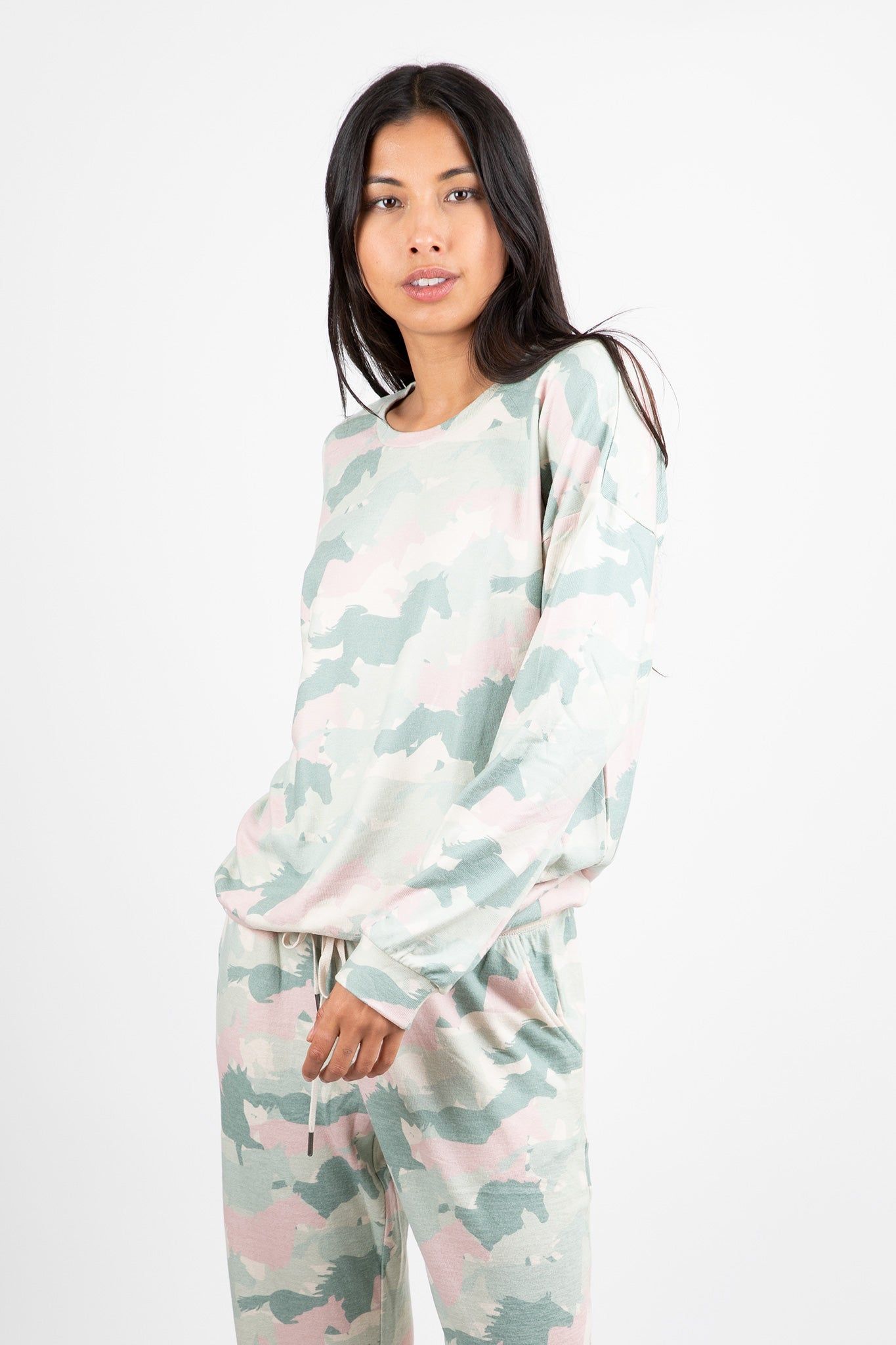 Country Camo Long Sleeve Top sold by Hills Dry Goods product image thumbnail 2