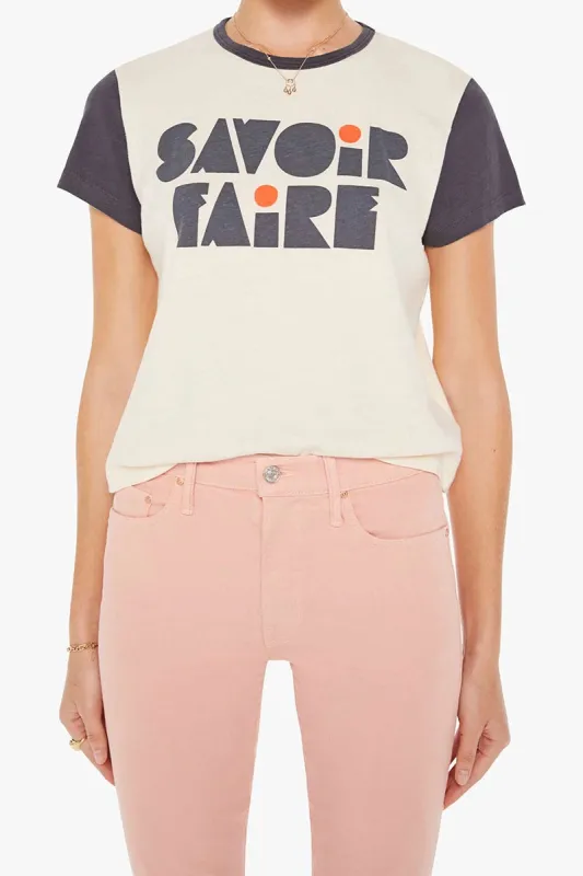 The Goodie Goodie Ringer sold by Hills Dry Goods