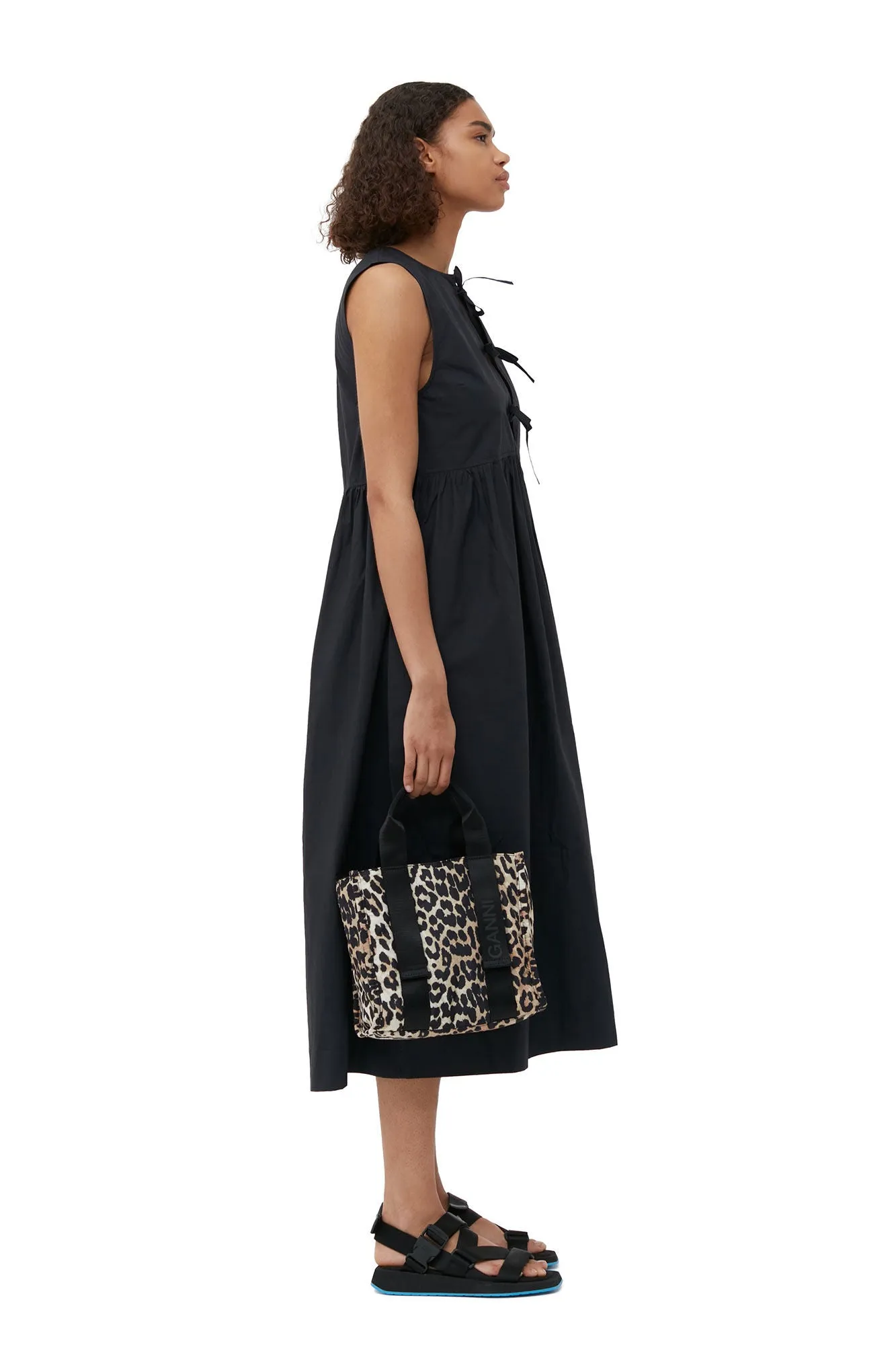 Small Leopard Tech Tote sold by Hills Dry Goods product image thumbnail 3