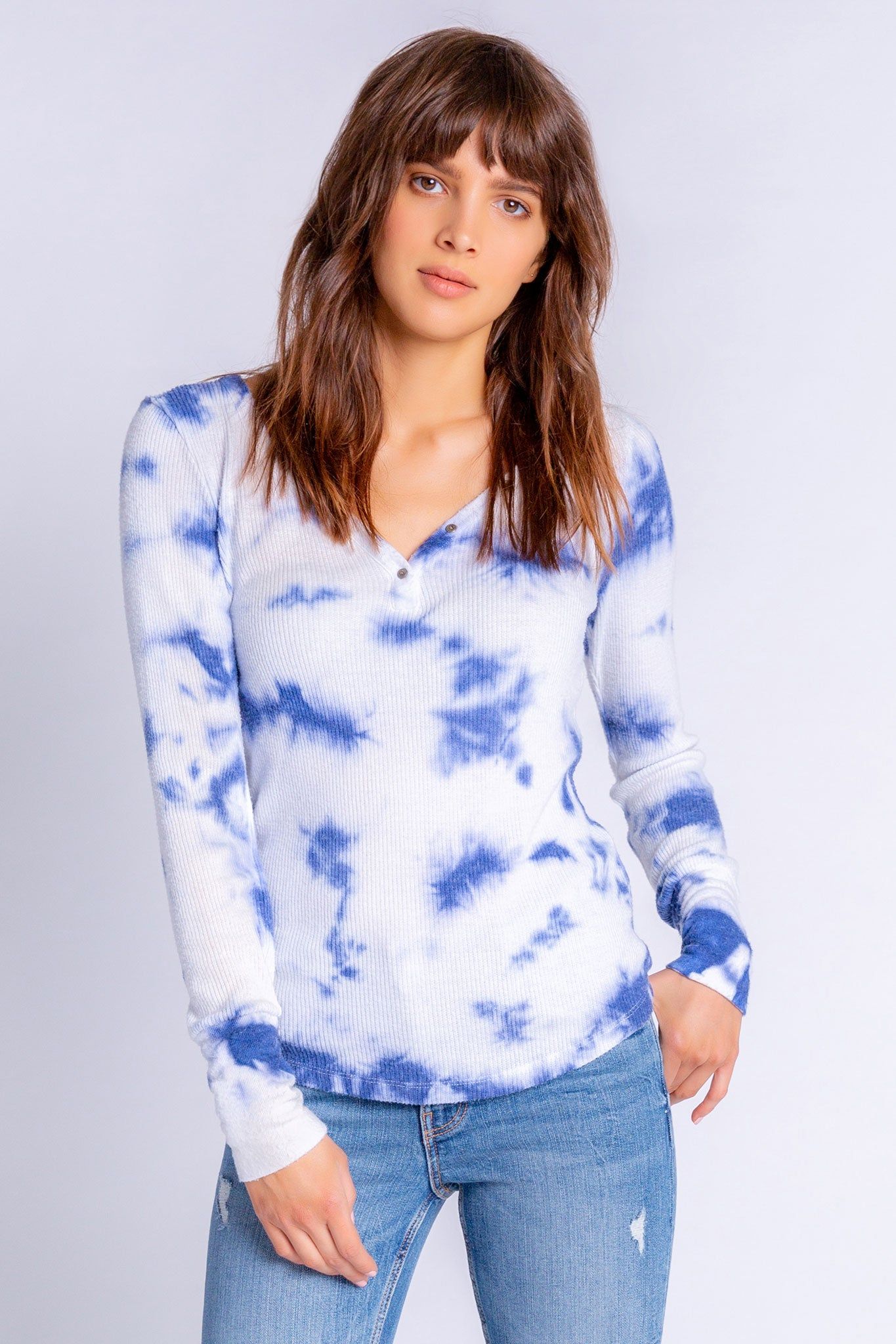 Blue Tide Long Sleeve Top sold by Hills Dry Goods