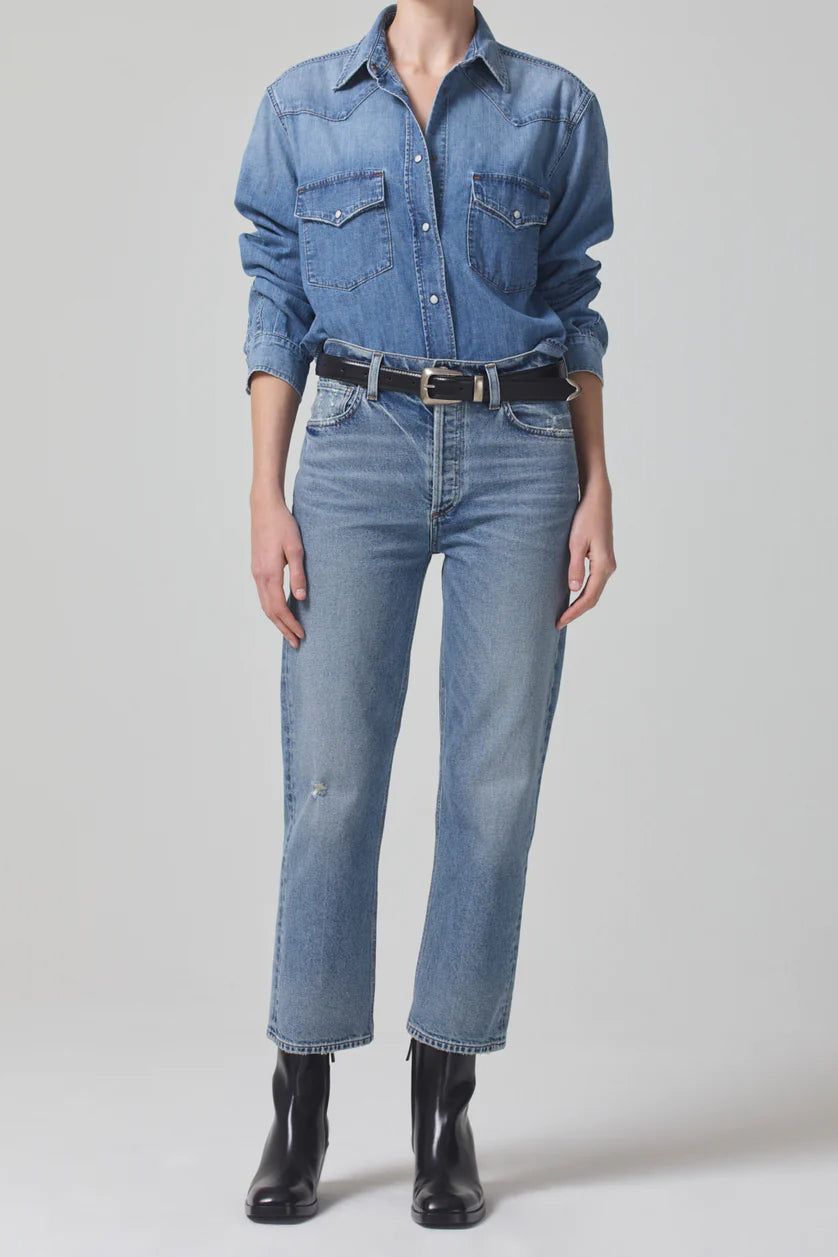Cropped Western Shirt sold by Hills Dry Goods product image thumbnail 2