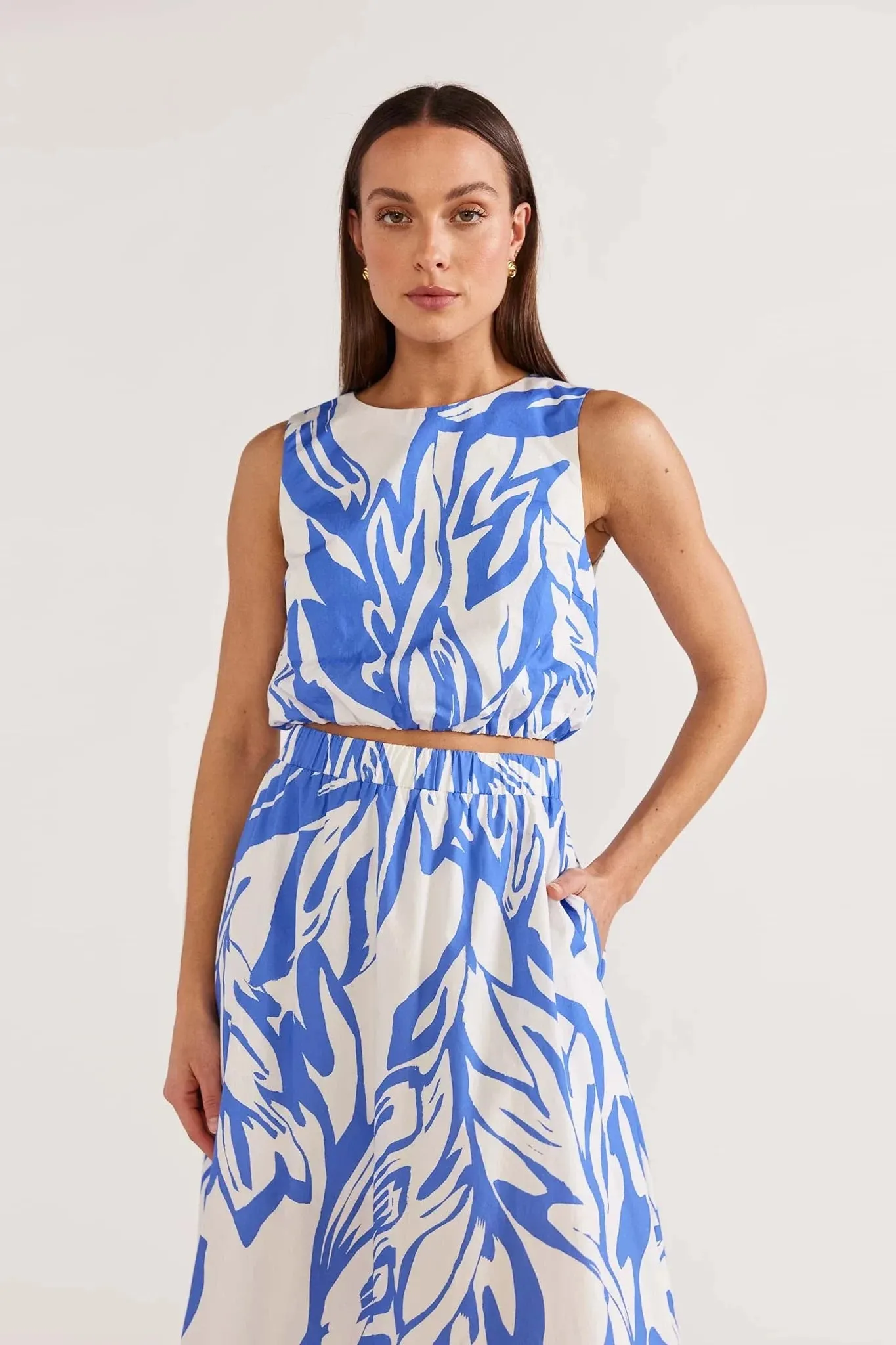 Mariella Crop Top sold by Hills Dry Goods