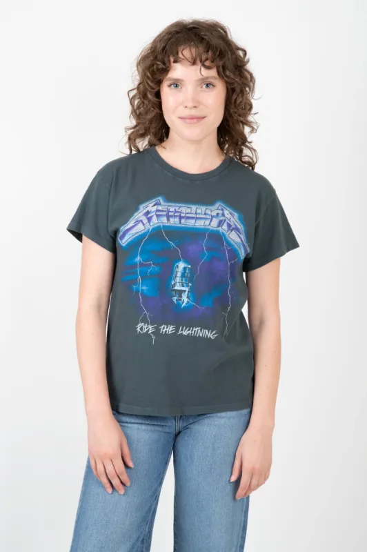 Metallica Ride The Lightning Tour Tee sold by Hills Dry Goods