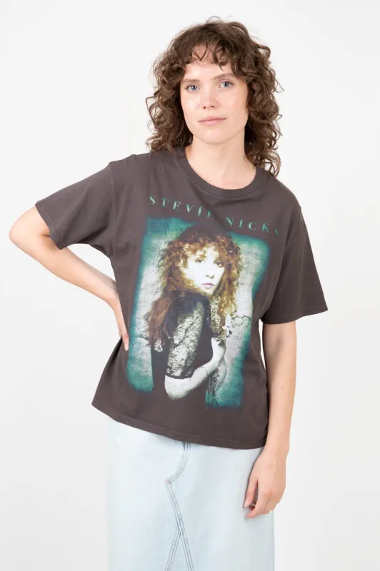 Stevie Nicks Photo Boyfriend Tee sold by Hills Dry Goods