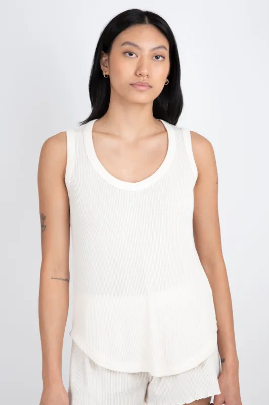 Textured Essentials Tank sold by Hills Dry Goods