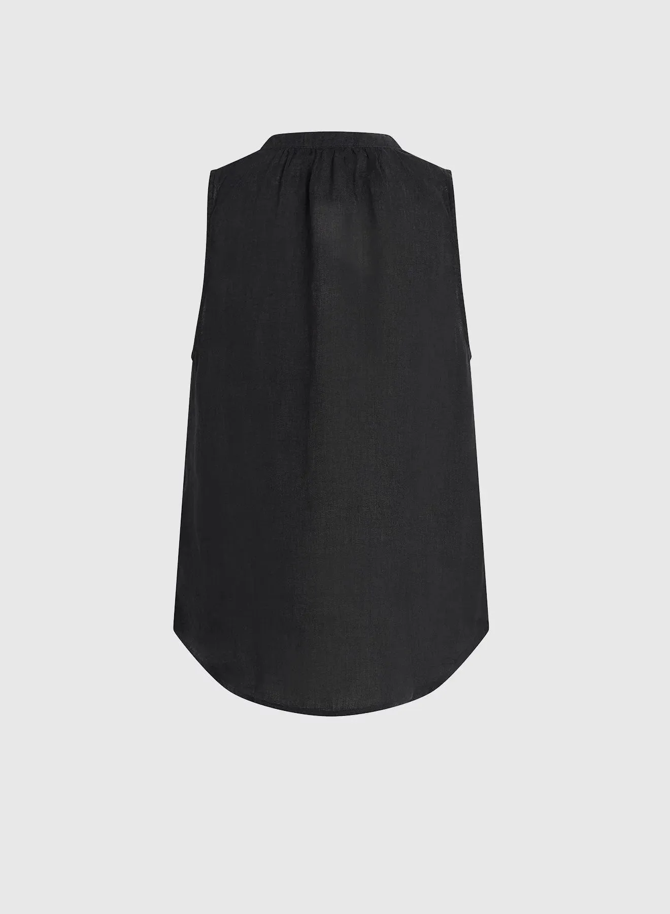 Sleeveless Shirred Shoulder Blouse sold by Hills Dry Goods product image thumbnail 2