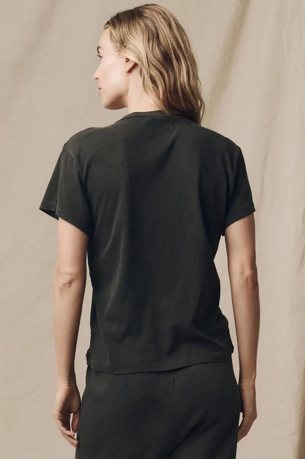 The Slim U-Neck Tee sold by Hills Dry Goods product image thumbnail 3