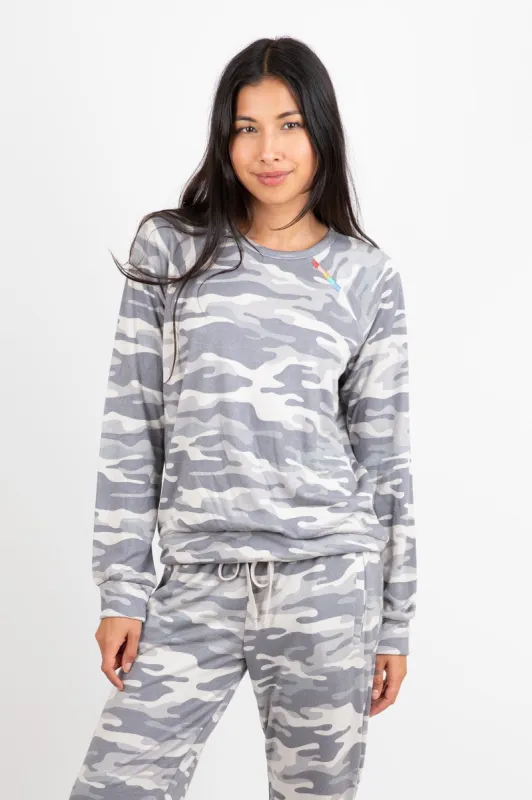 Camo Cool Long Sleeve Top sold by Hills Dry Goods