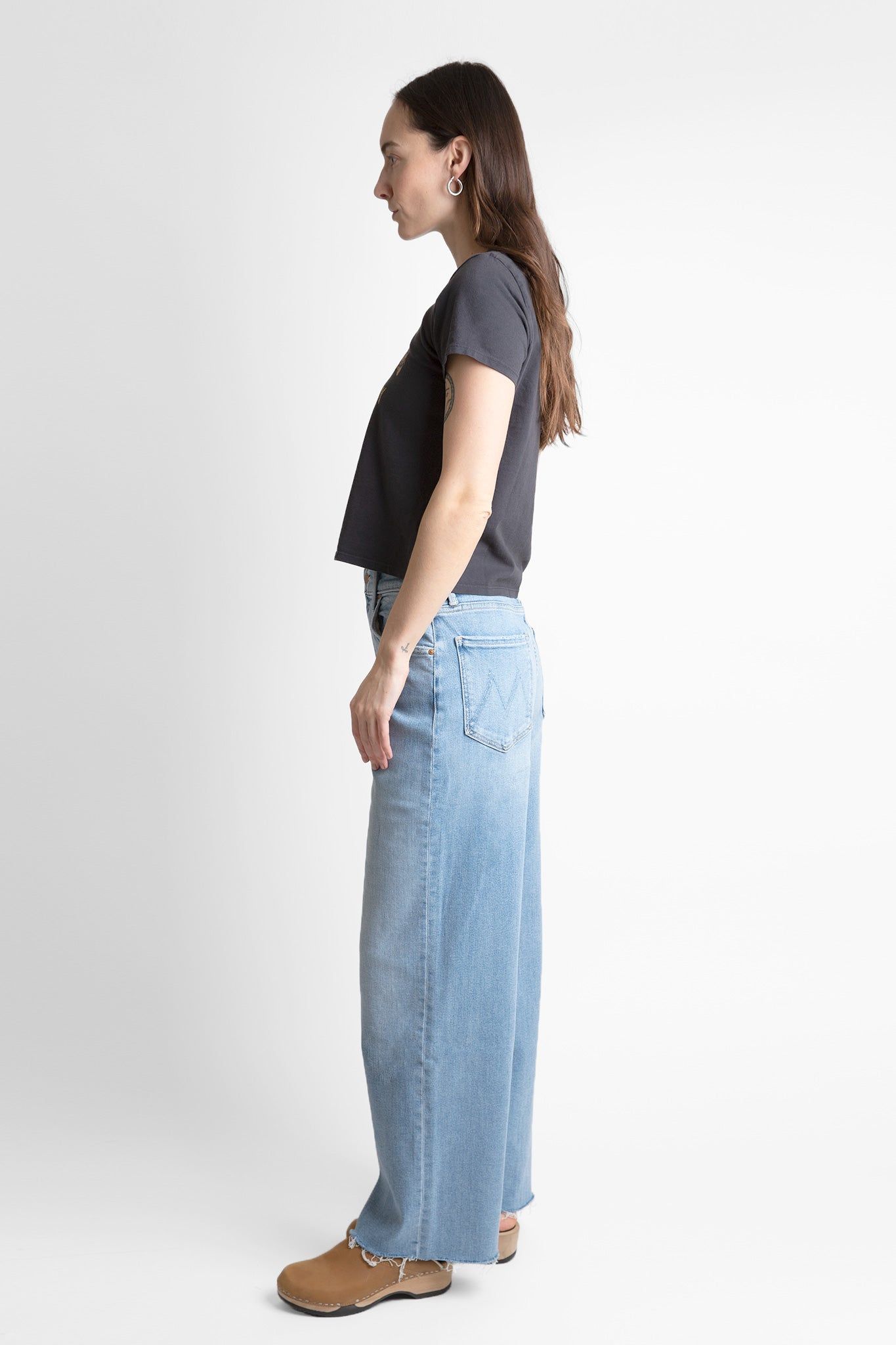 High Waisted Spinner Ankle Fray sold by Hills Dry Goods product image thumbnail 2