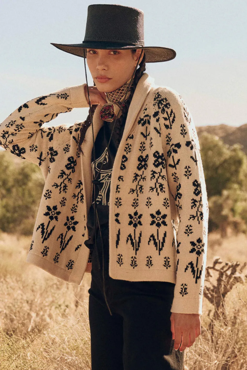 The Garden Lodge Cardigan sold by Hills Dry Goods product image thumbnail 4