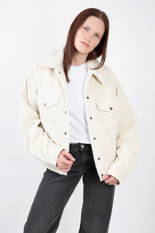 90s Sherpa Trucker Jacket sold by Hills Dry Goods