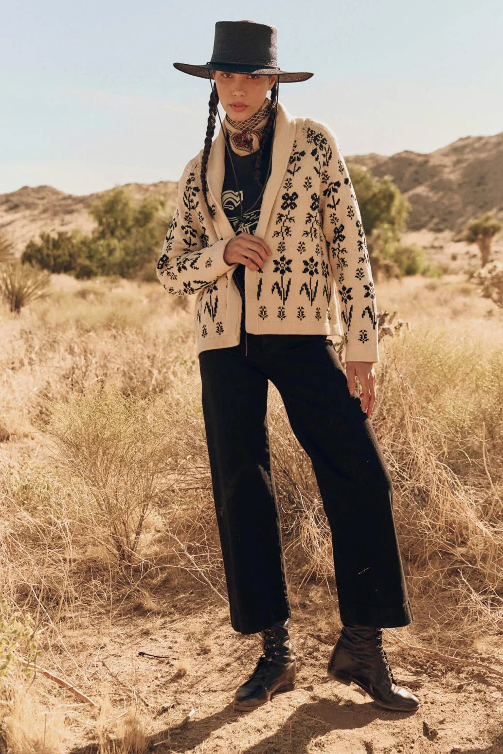 The Garden Lodge Cardigan sold by Hills Dry Goods product image thumbnail 5