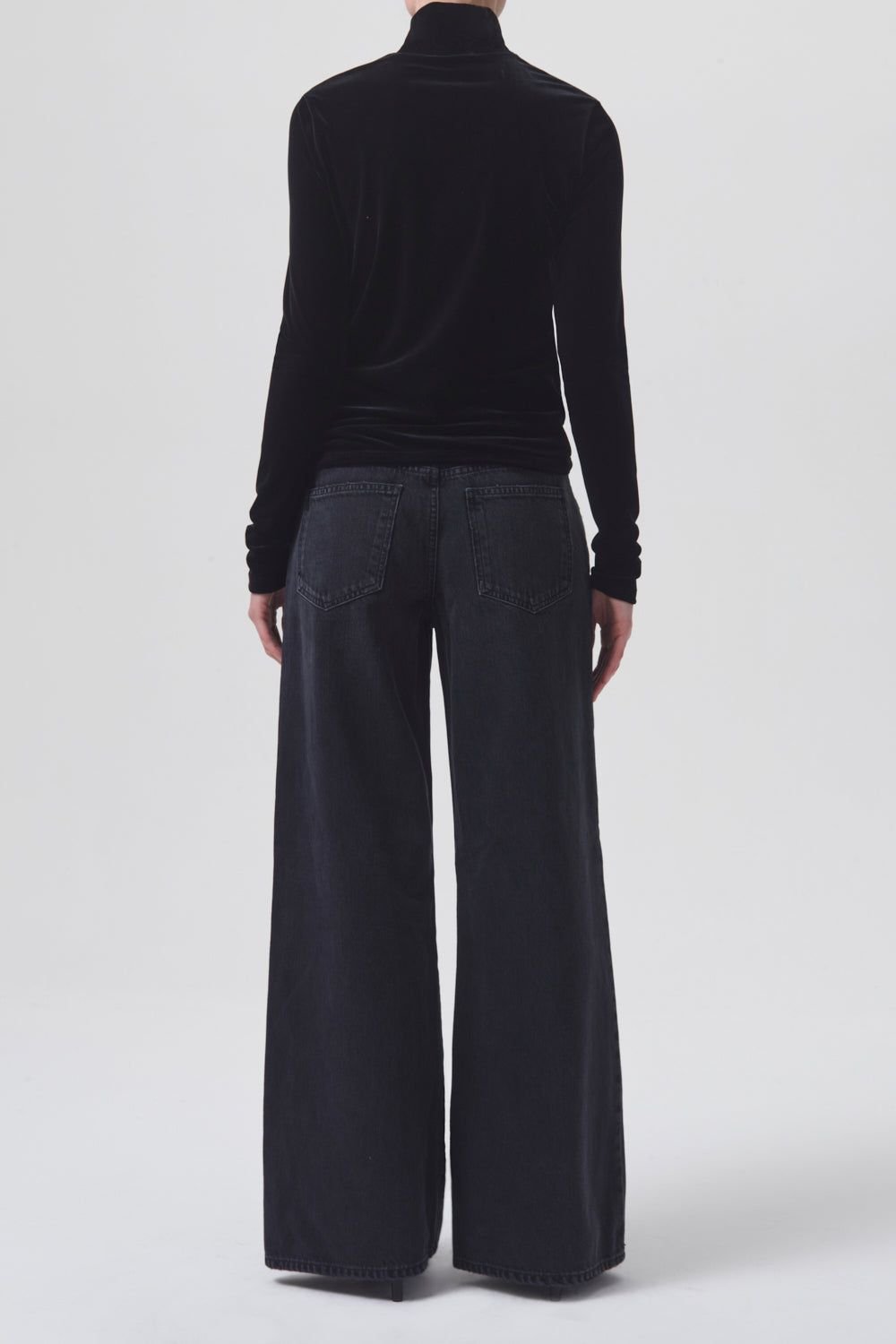 Pascale Velvet Turtleneck sold by Hills Dry Goods product image thumbnail 5