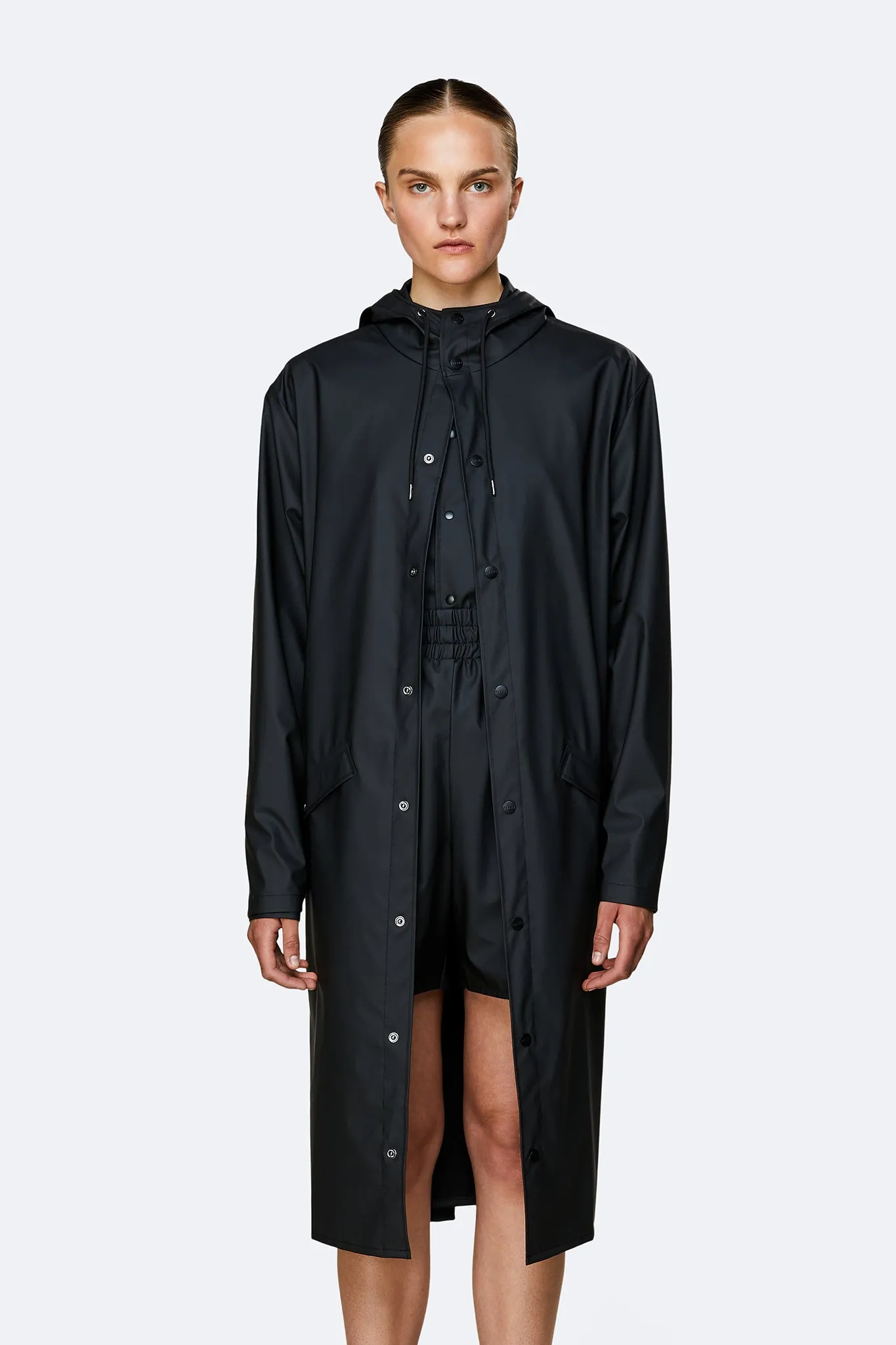 Longer Jacket sold by Hills Dry Goods