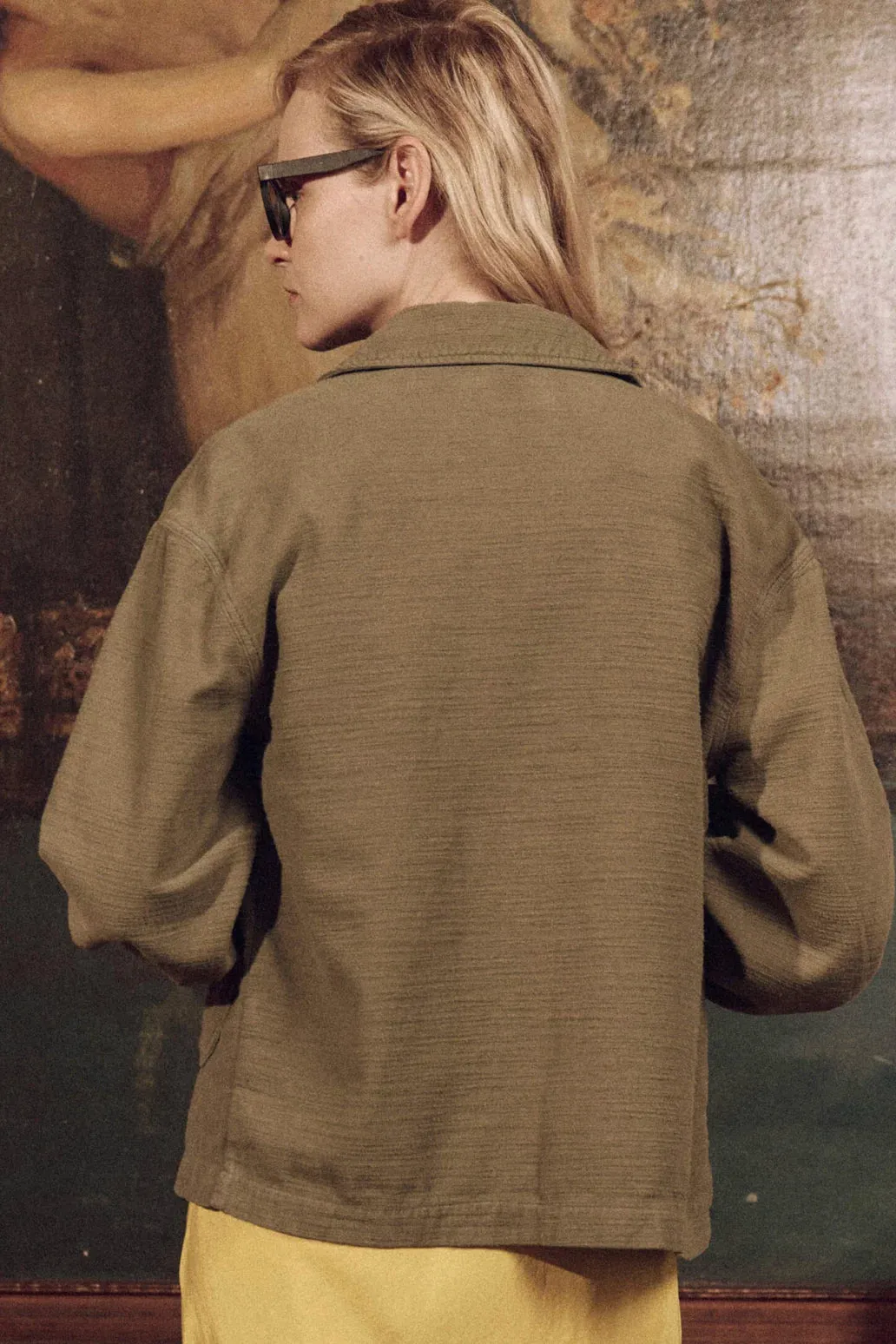 The Blouson Sleeve Chore Jacket sold by Hills Dry Goods product image thumbnail 4