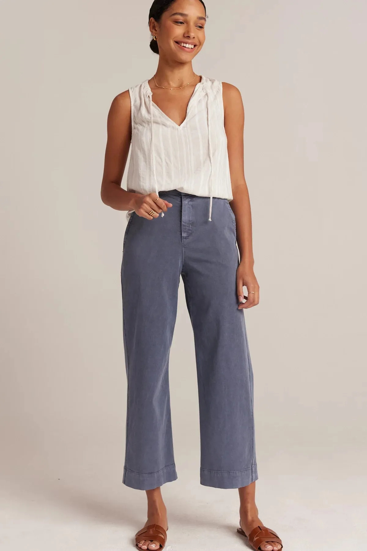 Saige Wide Leg Crop sold by Hills Dry Goods