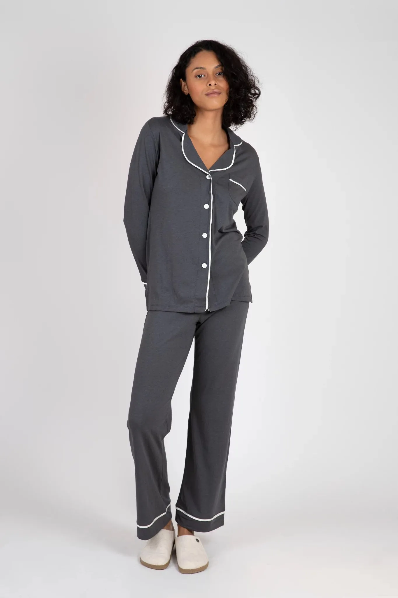 Bella Long Sleeve Top & Pant Pajama Set sold by Hills Dry Goods