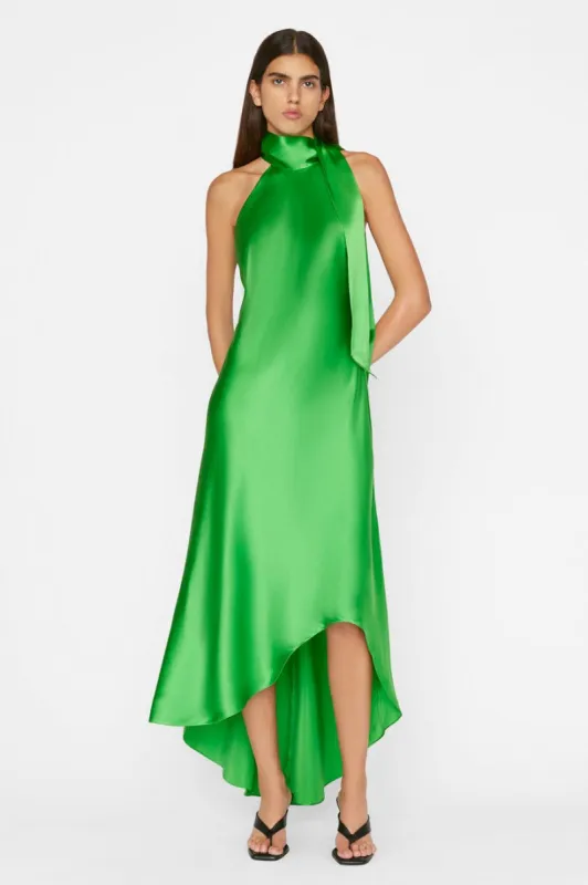 Draped Neck-Tie Halter Dress sold by Hills Dry Goods