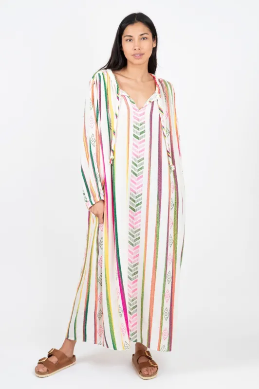 Peyton Jacquard Maxi Dress sold by Hills Dry Goods