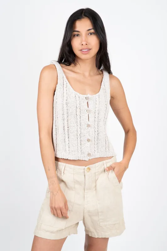 Layla Crochet Stitch Tank Top sold by Hills Dry Goods