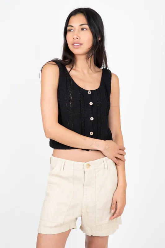 Layla Crochet Stitch Tank Top sold by Hills Dry Goods