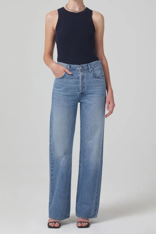 Annina High Rise Wide Leg sold by Hills Dry Goods