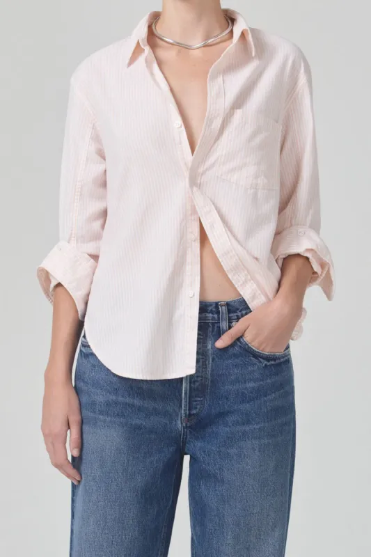 Kayla Shrunken Shirt sold by Hills Dry Goods