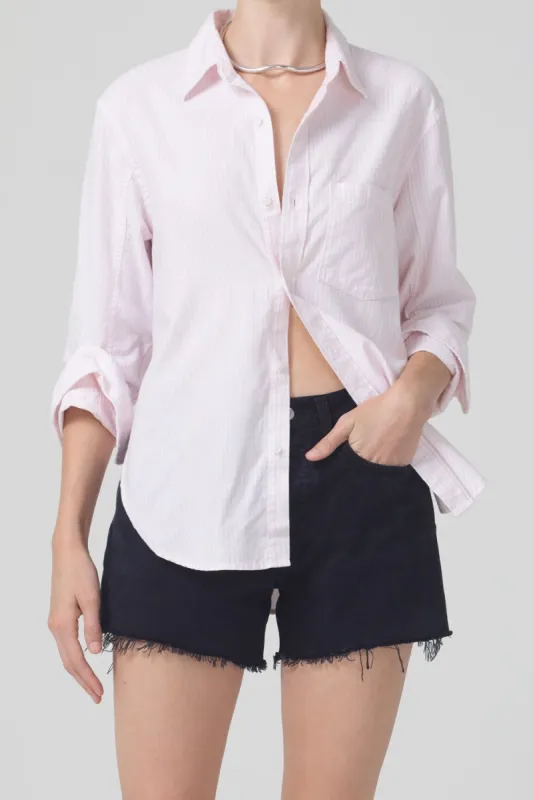 Kayla Shrunken Shirt sold by Hills Dry Goods