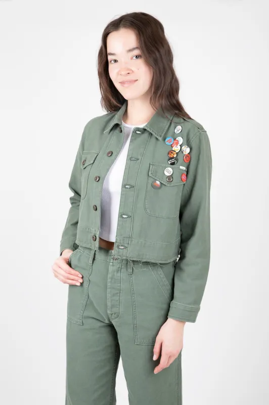 The Cropped Veteran Jacket sold by Hills Dry Goods