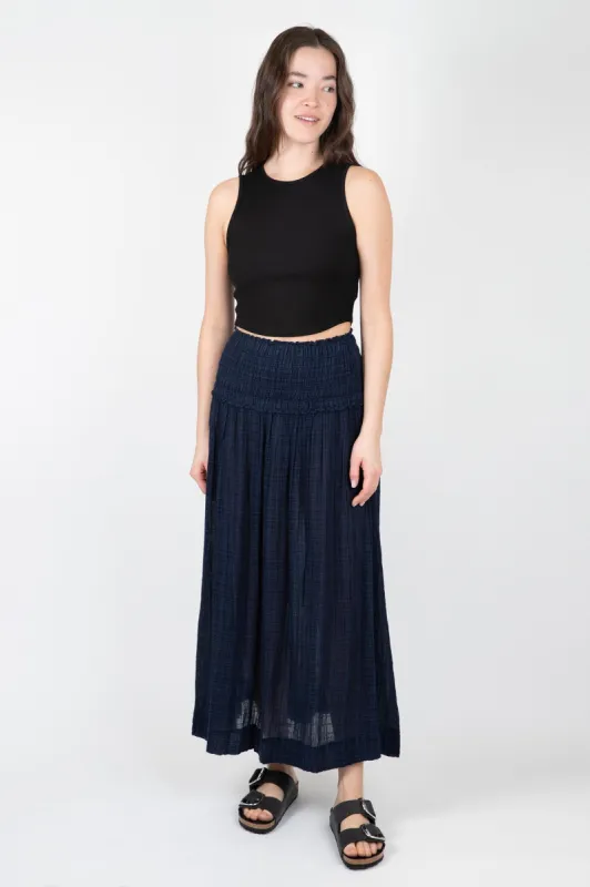 Ora Smock Maxi Skirt sold by Hills Dry Goods