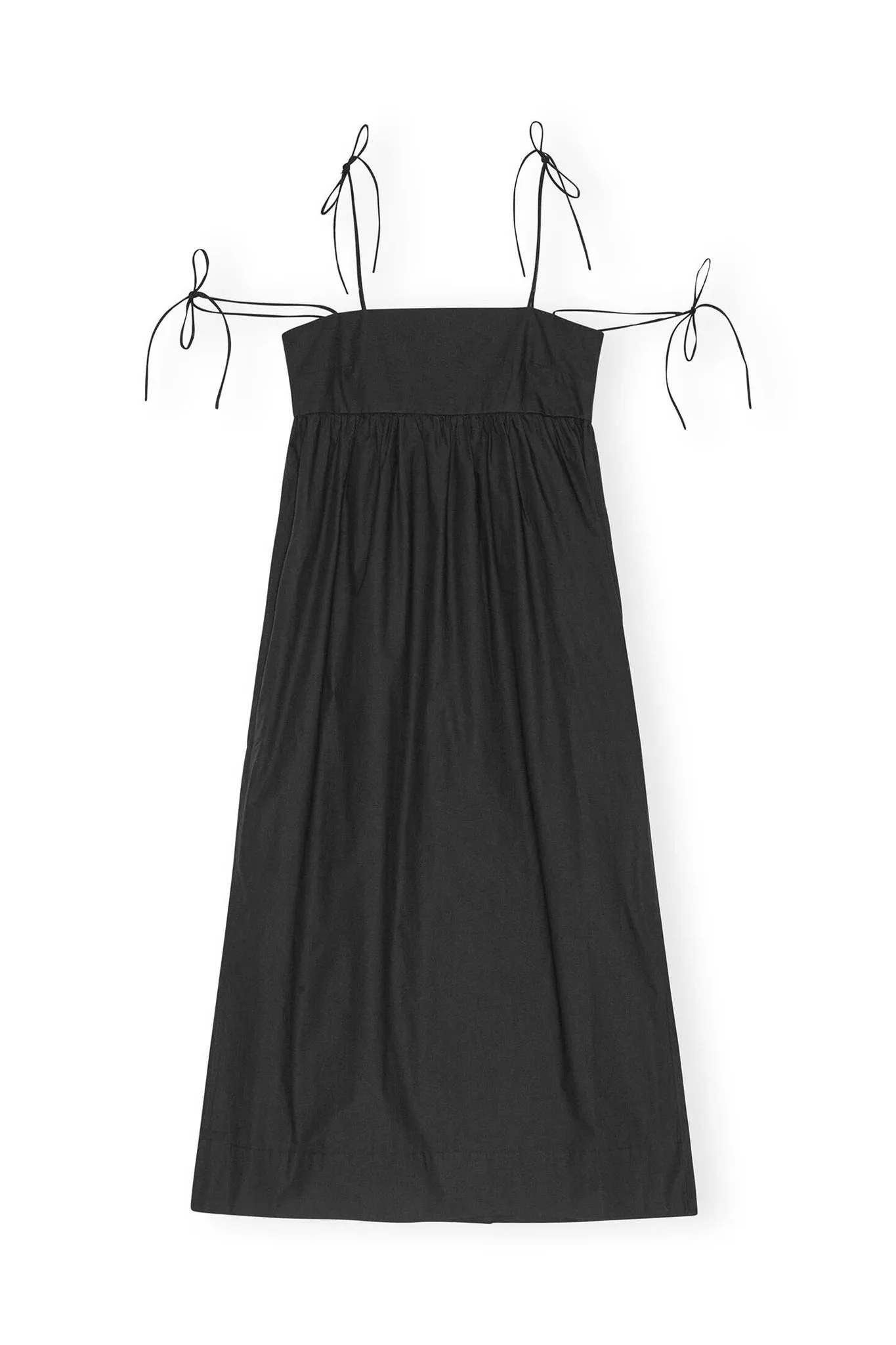 Cotton Poplin String Midi Dress sold by Hills Dry Goods product image thumbnail 4