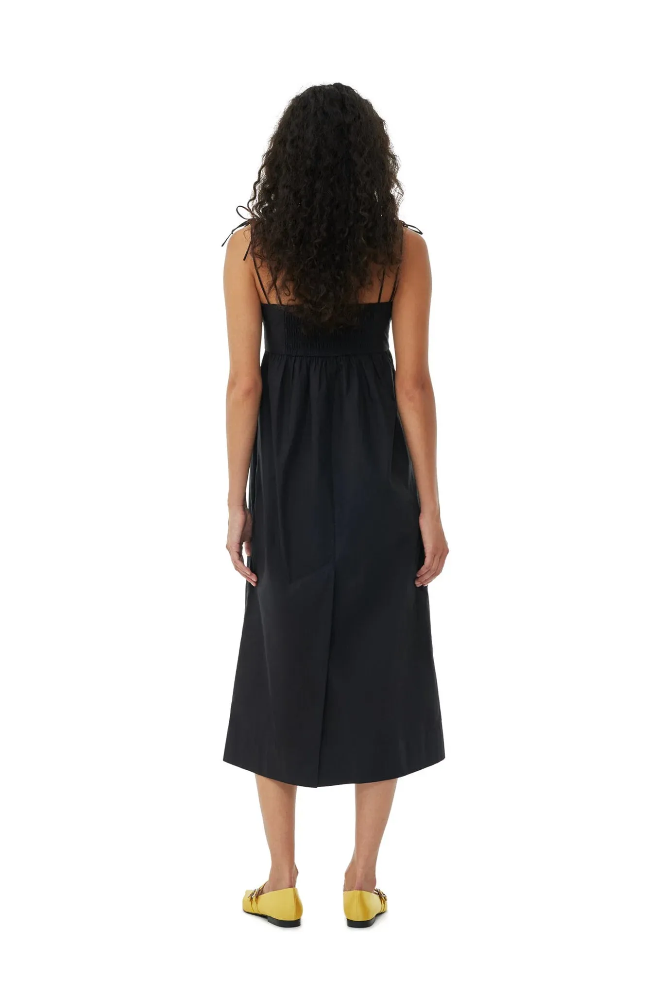 Cotton Poplin String Midi Dress sold by Hills Dry Goods product image thumbnail 3