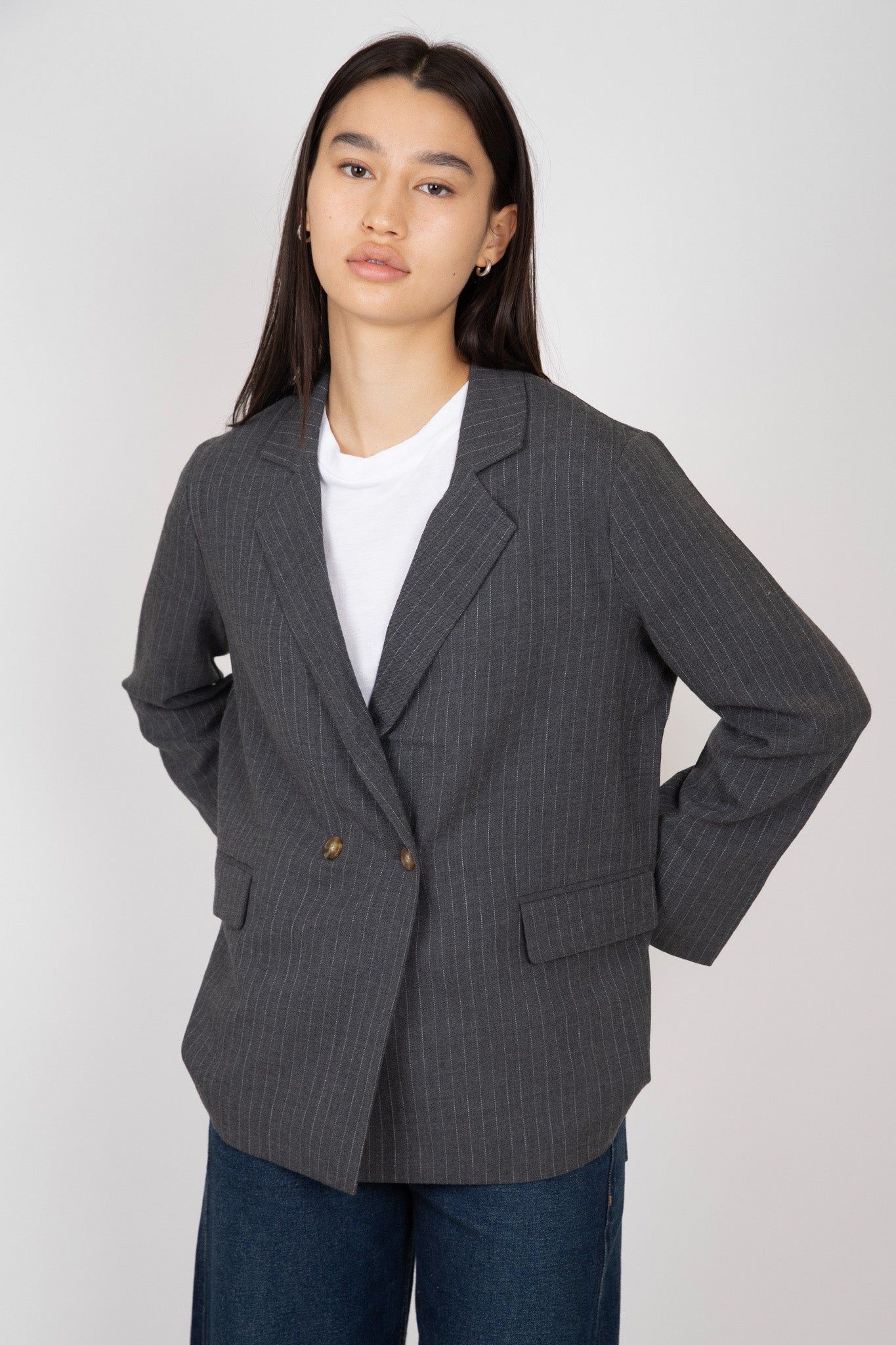 The Schlumpy Blazer sold by Hills Dry Goods