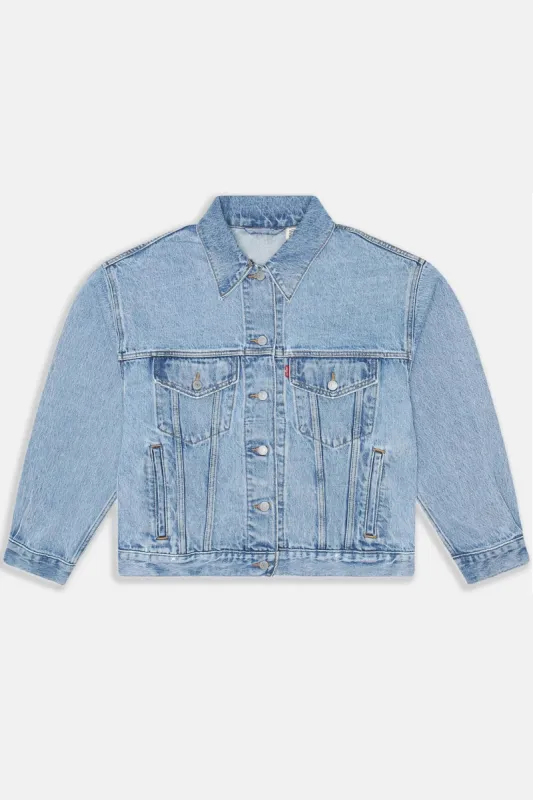 Shrunken 90's Trucker Jacket sold by Hills Dry Goods