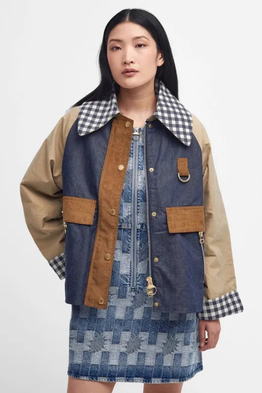 Catton Spey Patch Showerproof Jacket sold by Hills Dry Goods