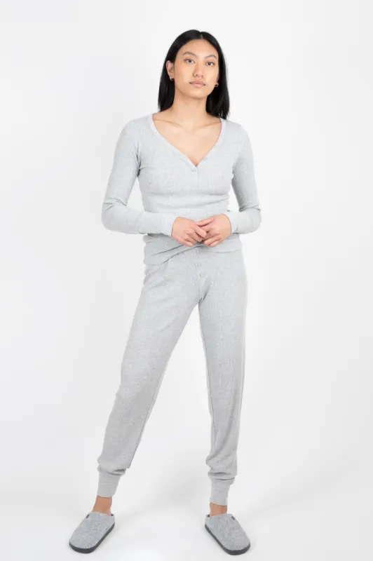Textured Essentials Banded Pant sold by Hills Dry Goods