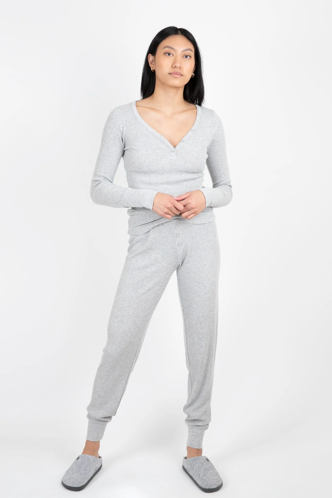 Textured Essentials Banded Pant sold by Hills Dry Goods