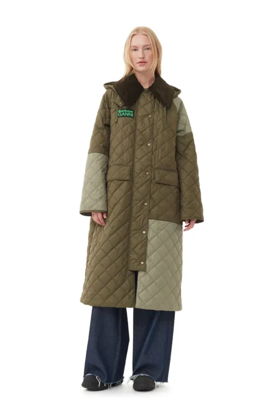 Burghley Quilted Jacket sold by Hills Dry Goods