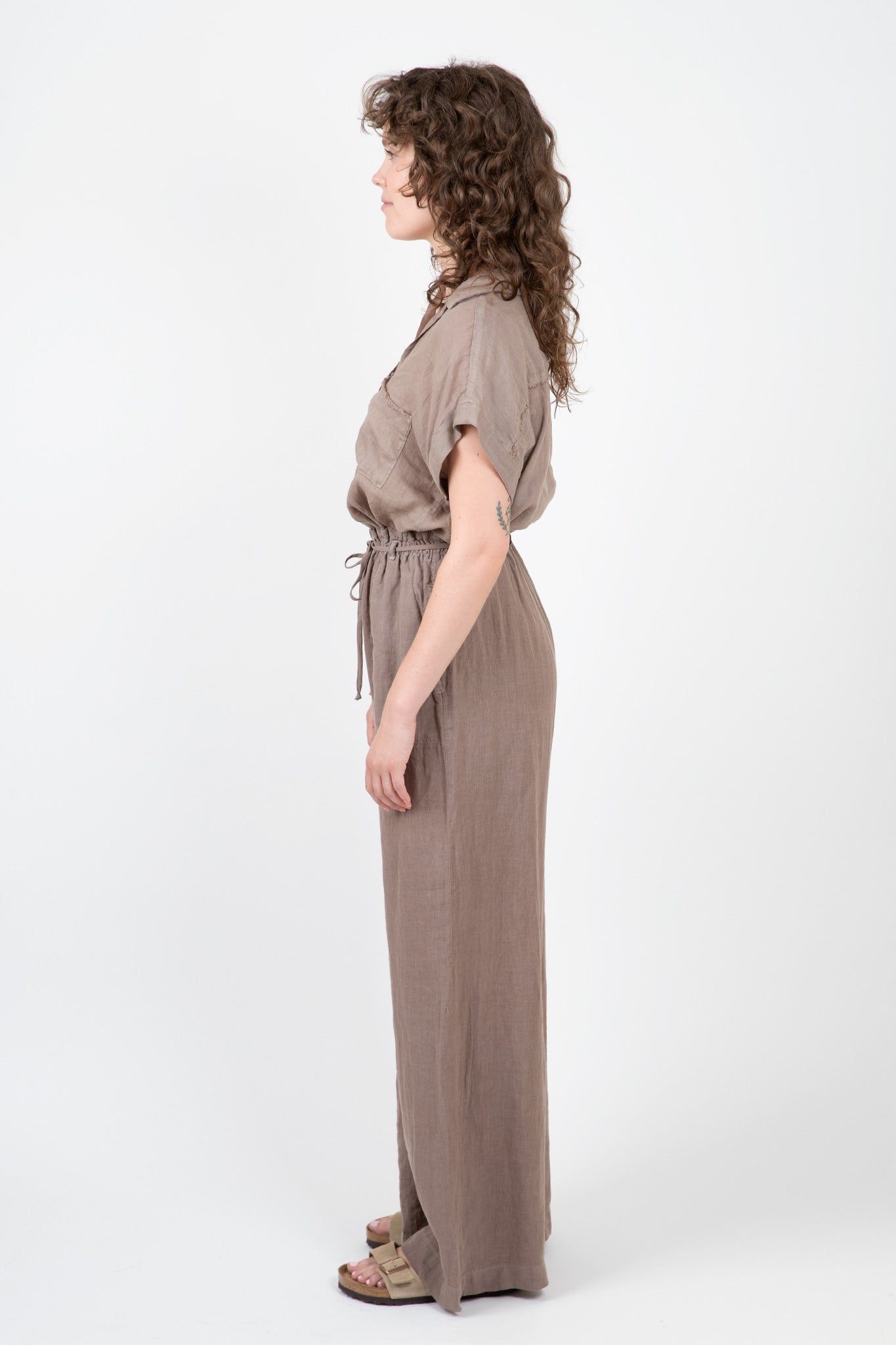 Linen Wide Leg Pant sold by Hills Dry Goods product image thumbnail 2