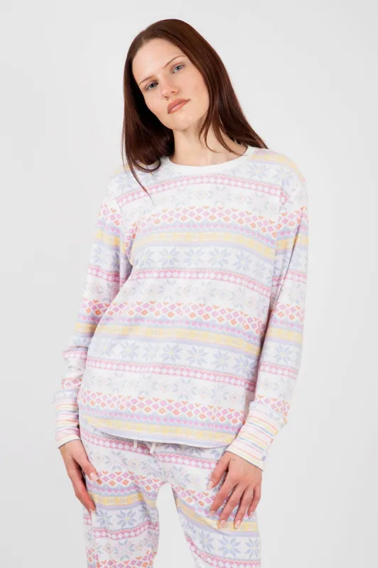 Nordic Nights Long Sleeve Top sold by Hills Dry Goods