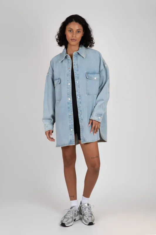 'Shania' Denim Jacket sold by Hills Dry Goods