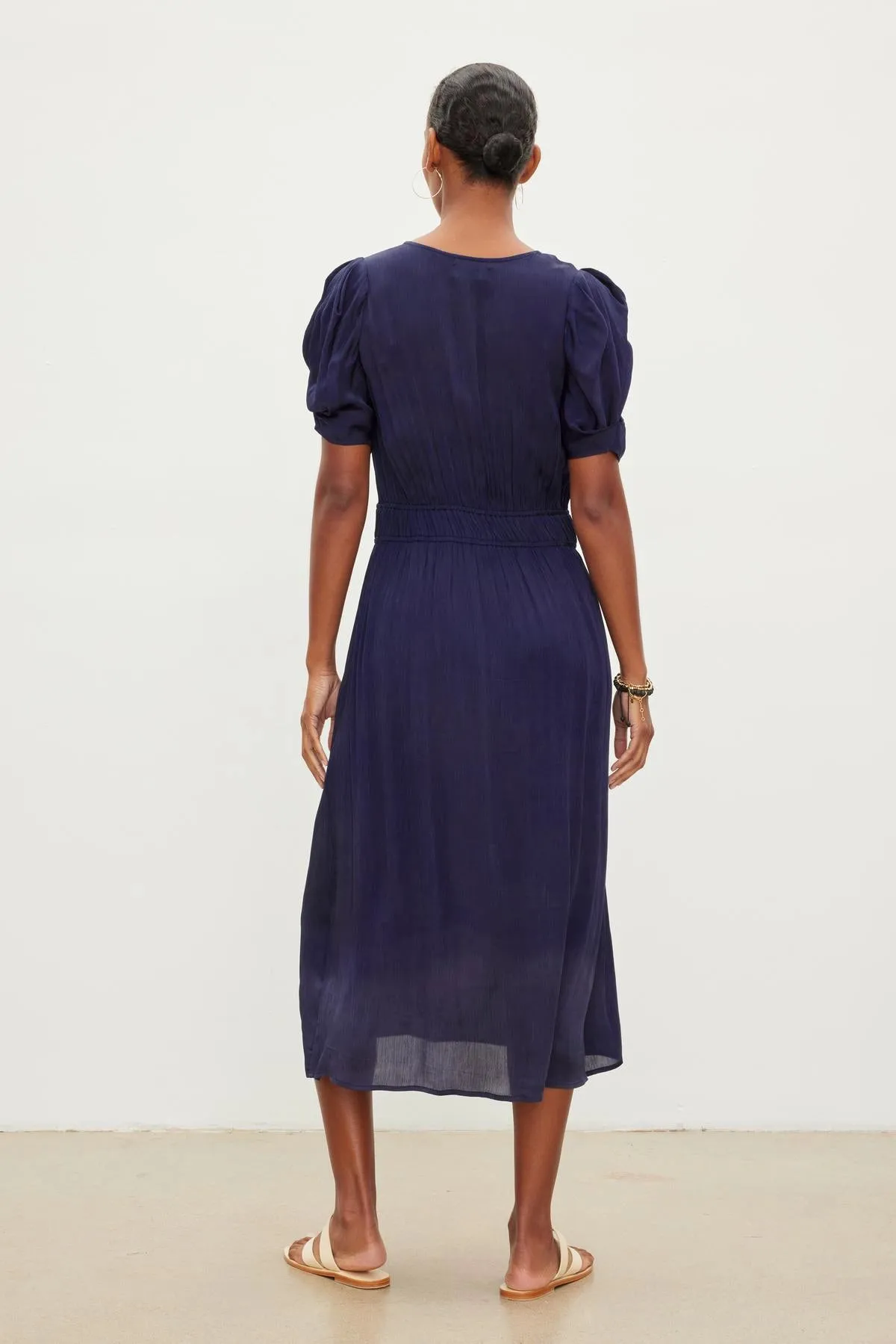 Josey Crinkled Viscose Dress sold by Hills Dry Goods product image thumbnail 3