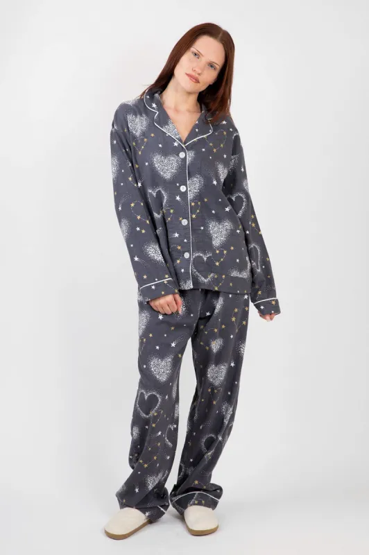Flannels PJ Set sold by Hills Dry Goods