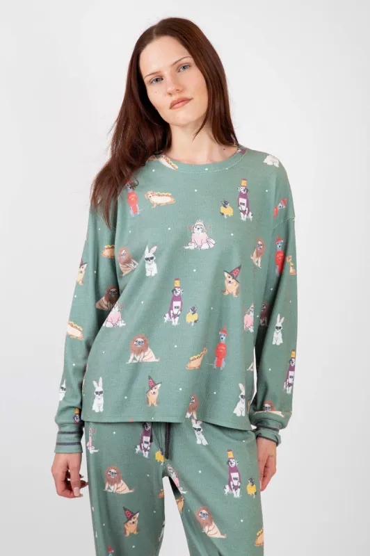 My Dog is My Boo Long Sleeve Top sold by Hills Dry Goods