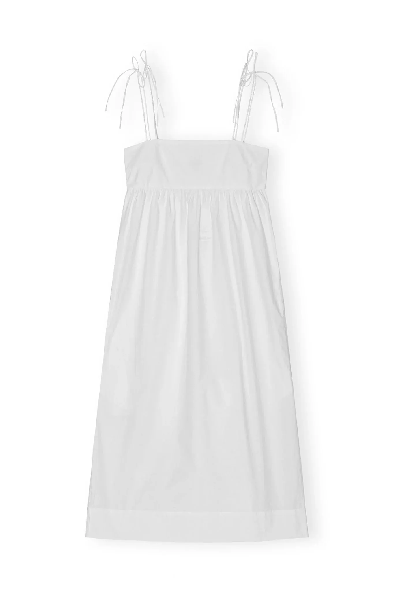 Cotton Poplin String Midi Dress sold by Hills Dry Goods product image thumbnail 5