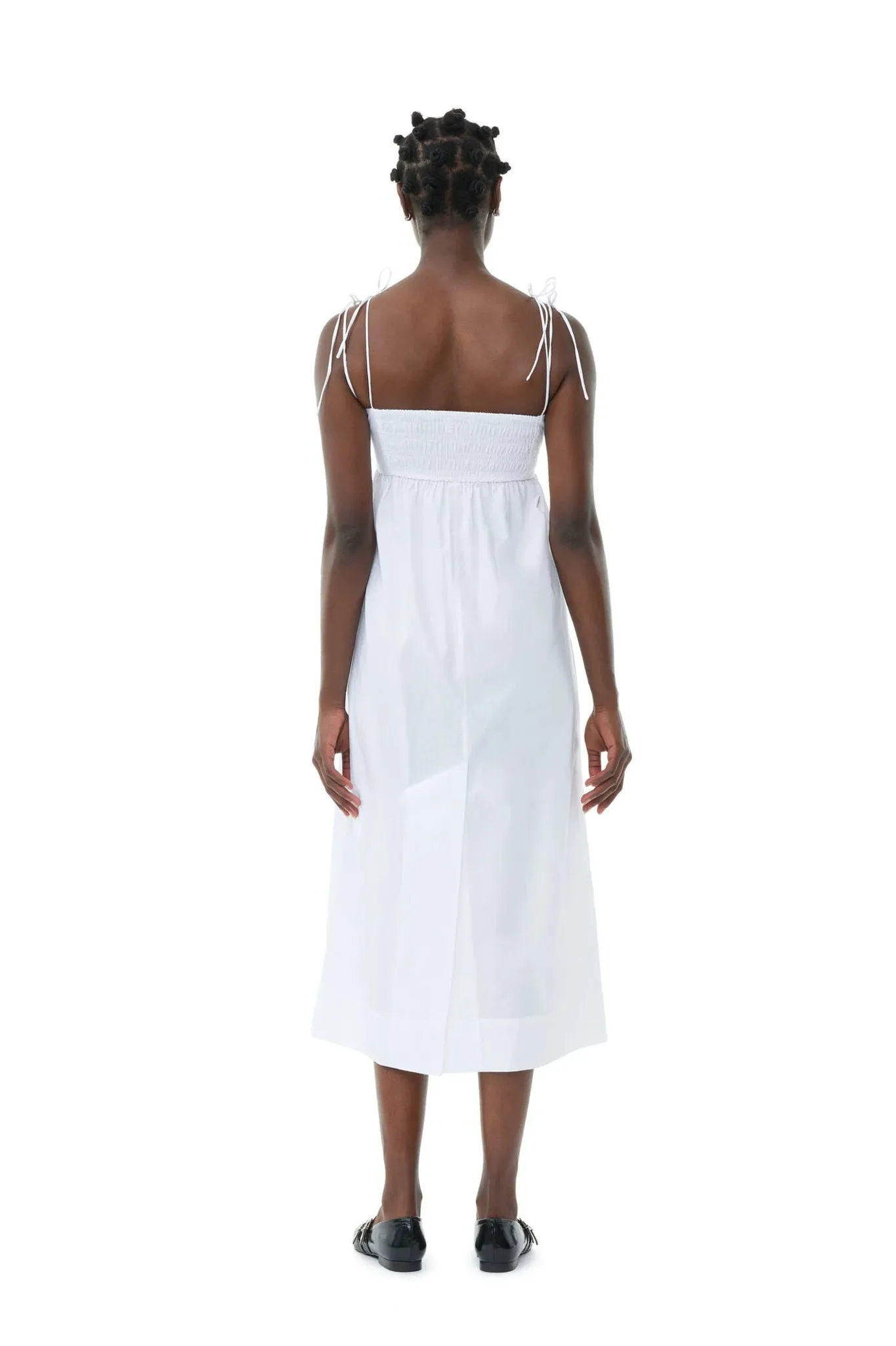 Cotton Poplin String Midi Dress sold by Hills Dry Goods product image thumbnail 4