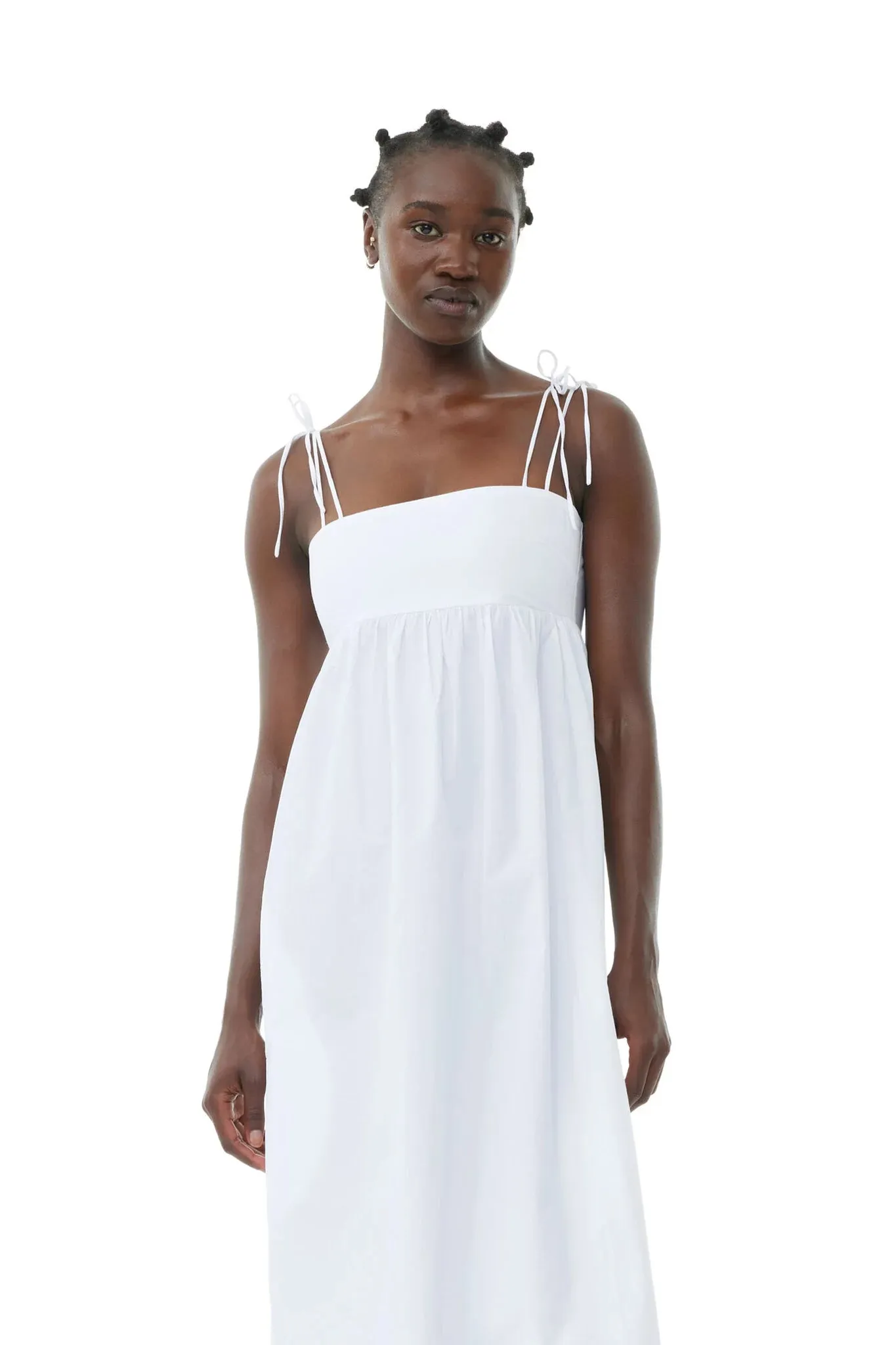 Cotton Poplin String Midi Dress sold by Hills Dry Goods product image thumbnail 2